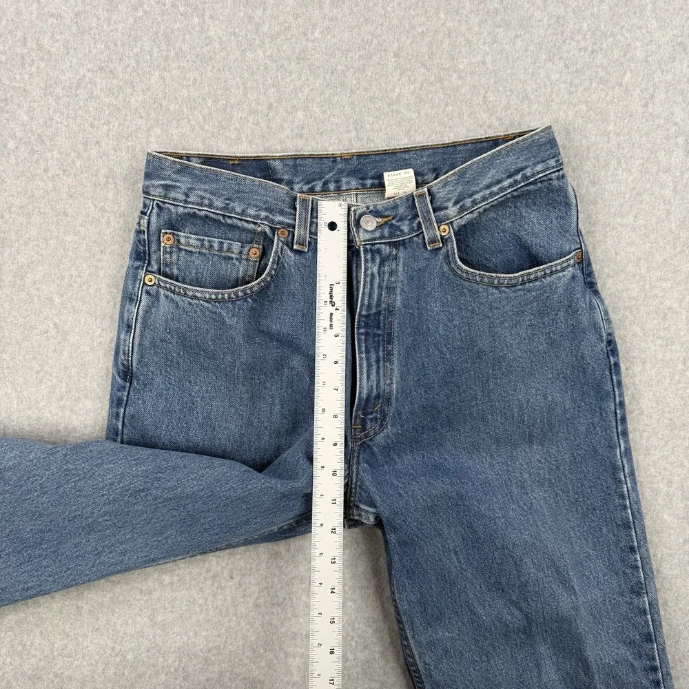 Vintage Levis Jeans Mens‎ 34x32 (Fits 34x30) Blue 550 Tapered Y2K Made In USA